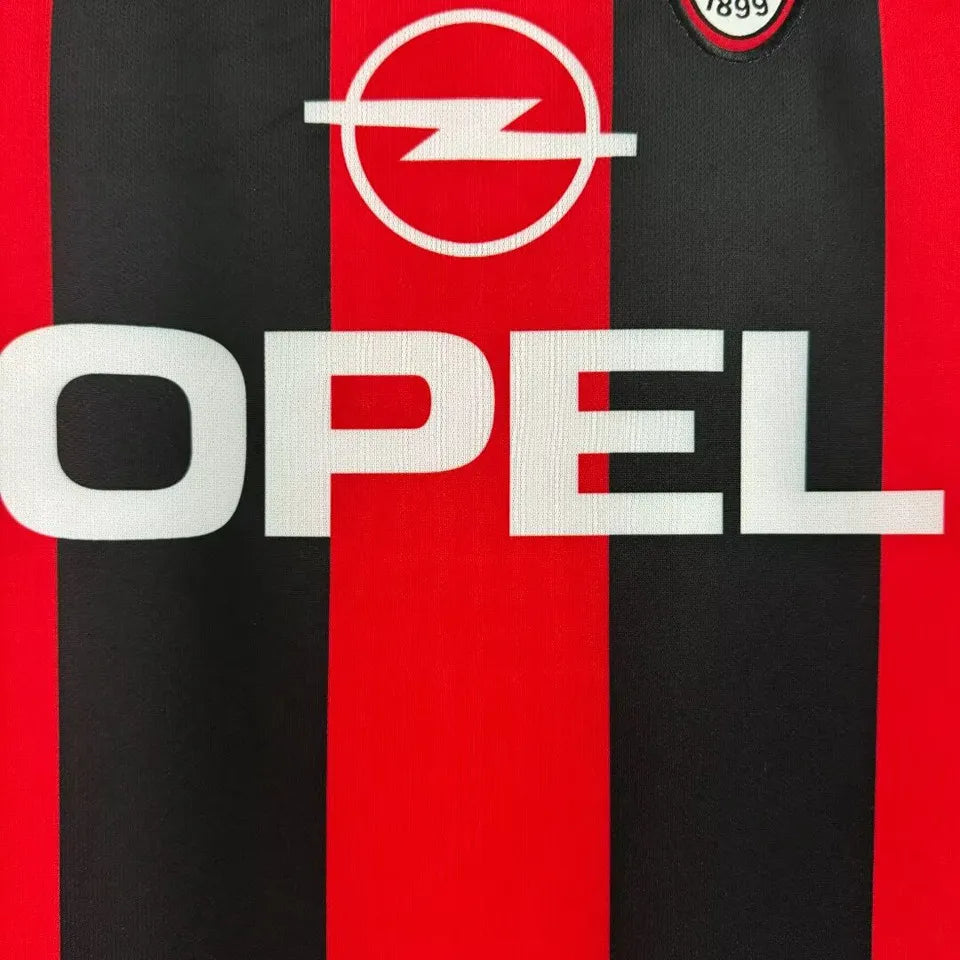 AC Milan 2000/02 Home Retro Kit