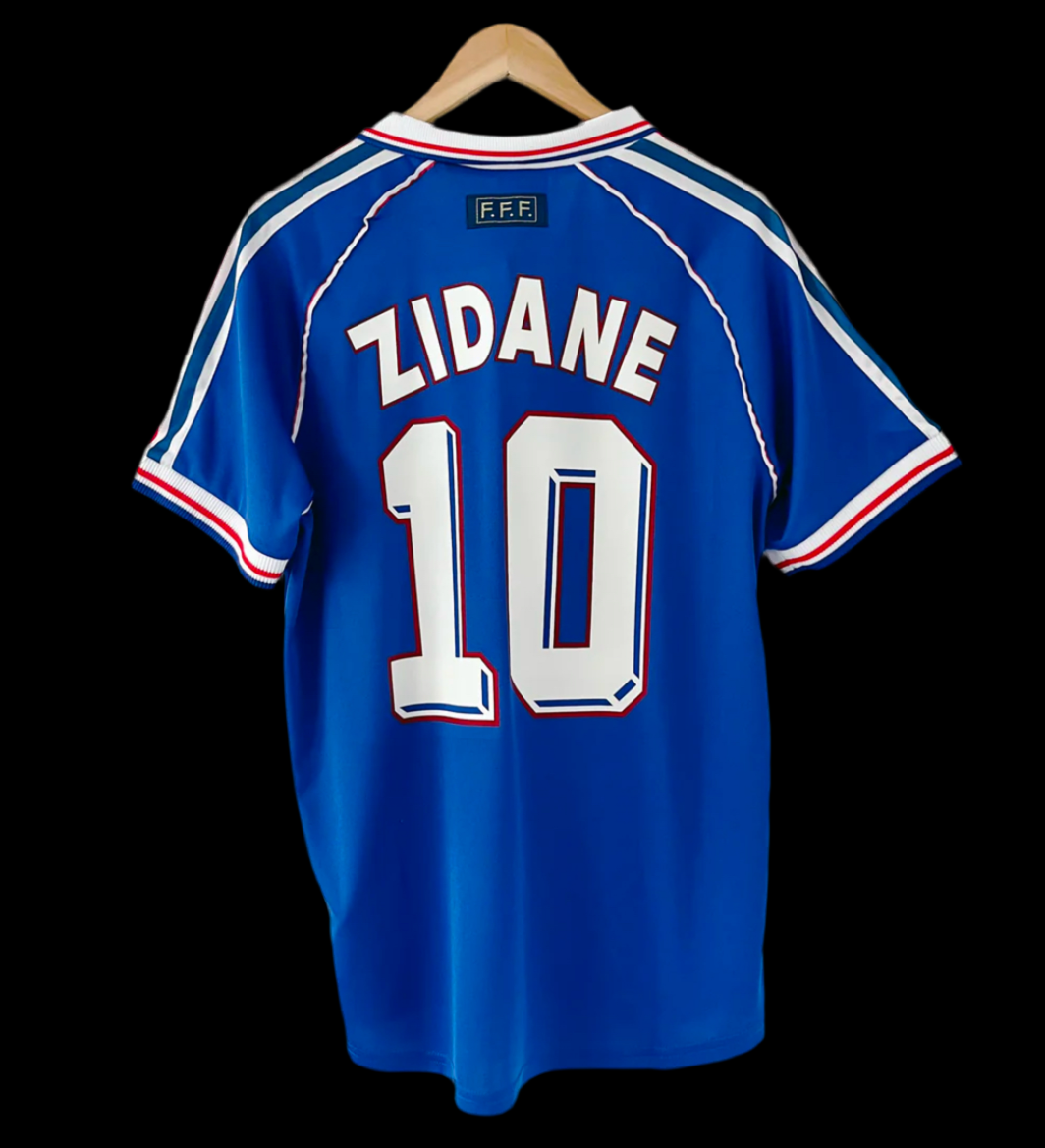 98 Zidane France Retro Kit