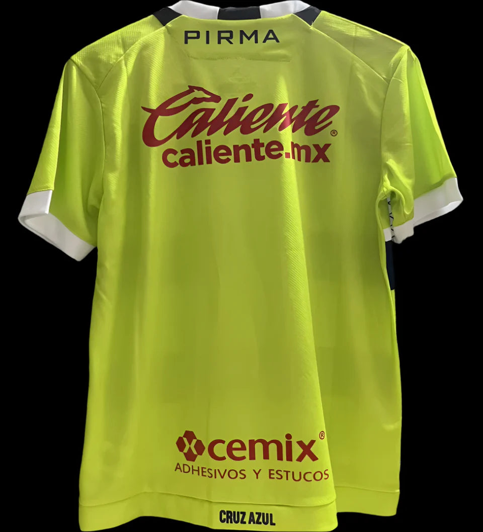 Cruz Azul 24/25 Yellow GK Jersey