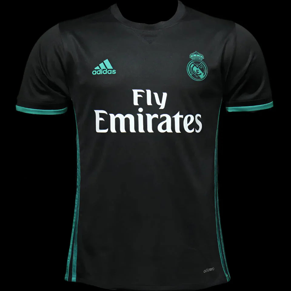 Real Madrid 2017/18 Black Retro Kit