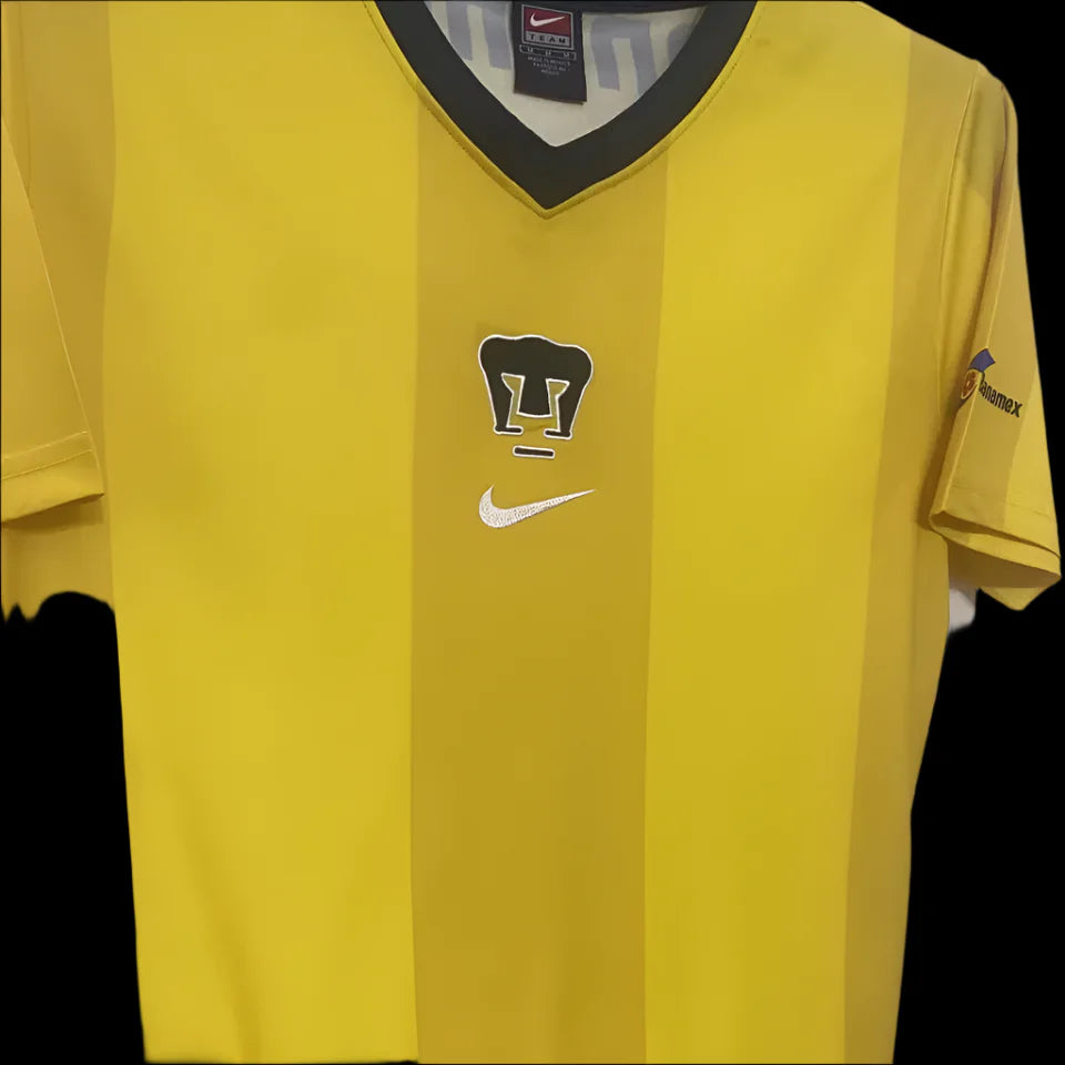 Pumas 00/001 Yellow Away Retro Jersey