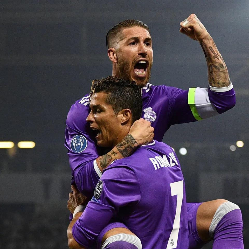 Real Madrid 2016/17 Purple Retro Kit