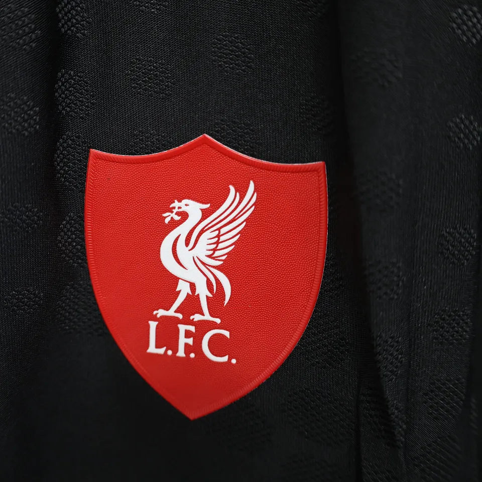 Liverpool 2025/2026 Away Black Shorts