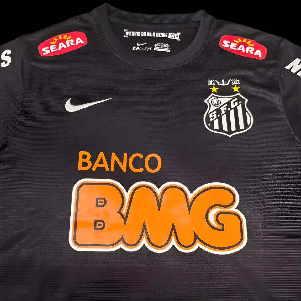 11/12 Black Neymar Santos Away
