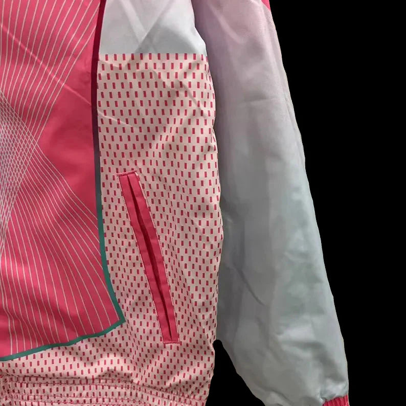 Barcelona Pink Windbreaker