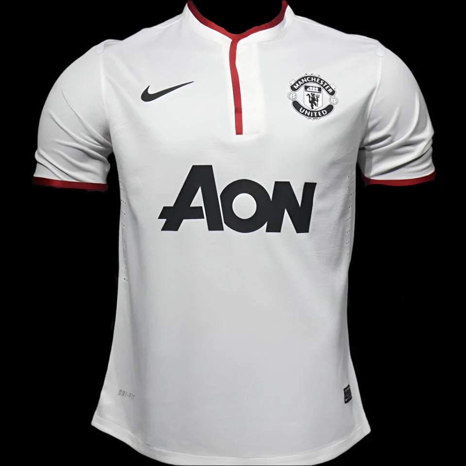 Manchester United 2012/3 White Away Retro Kit