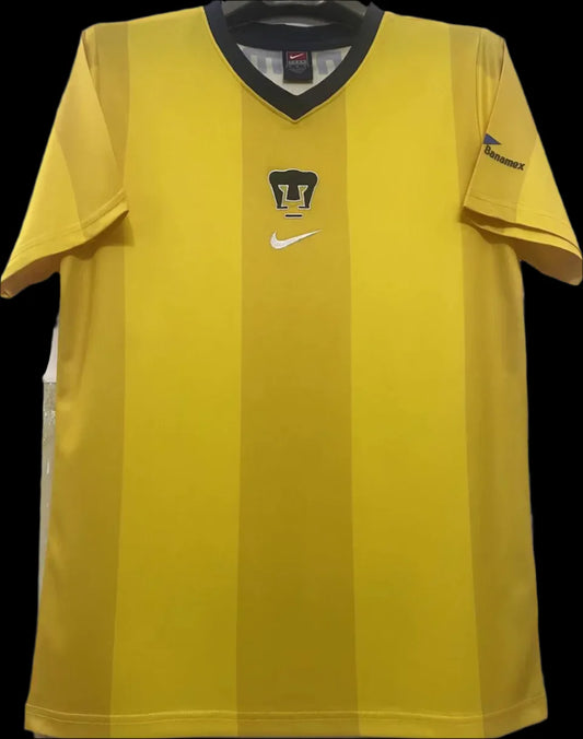 Pumas 00/001 Yellow Away Retro Jersey